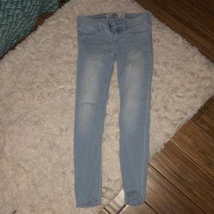 Hollister Super Light Wash Jegging
